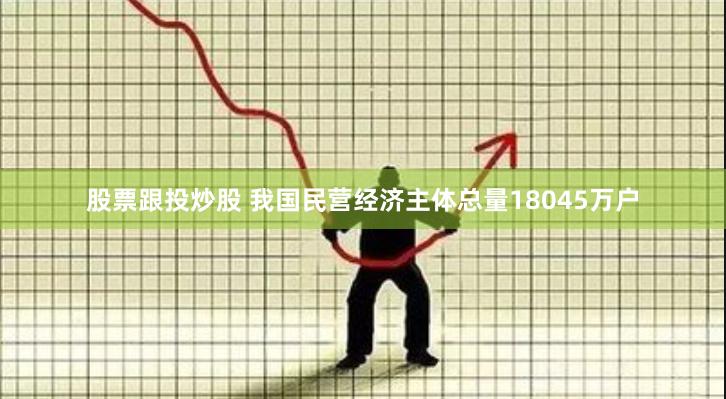 股票跟投炒股 我国民营经济主体总量18045万户