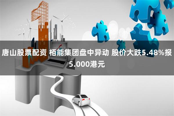 唐山股票配资 栢能集团盘中异动 股价大跌5.48%报5.000港元