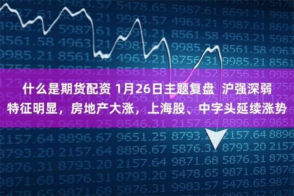 什么是期货配资 1月26日主题复盘  沪强深弱特征明显，房地产大涨，上海股、中字头延续涨势